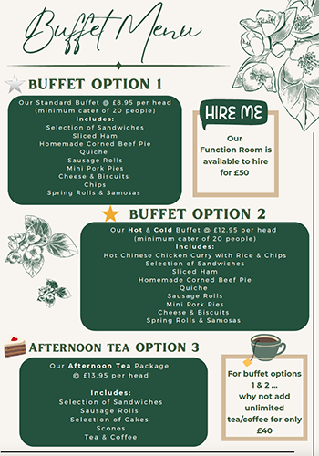 Buffet Menu